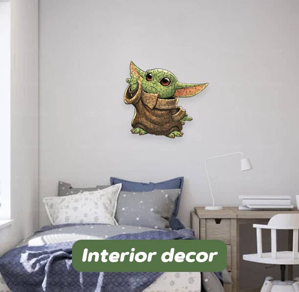 Max Woody™ – wholesale Pussel - Barn – Träpussel Vuxna & Barn Baby Yoda L Storlek 185 st4