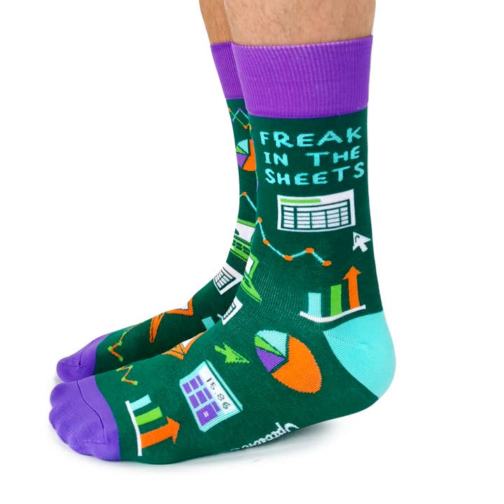 Uptown Sox - Wholesale Socks - Men's - Freak in the Sheets Socks - M/L (Men)