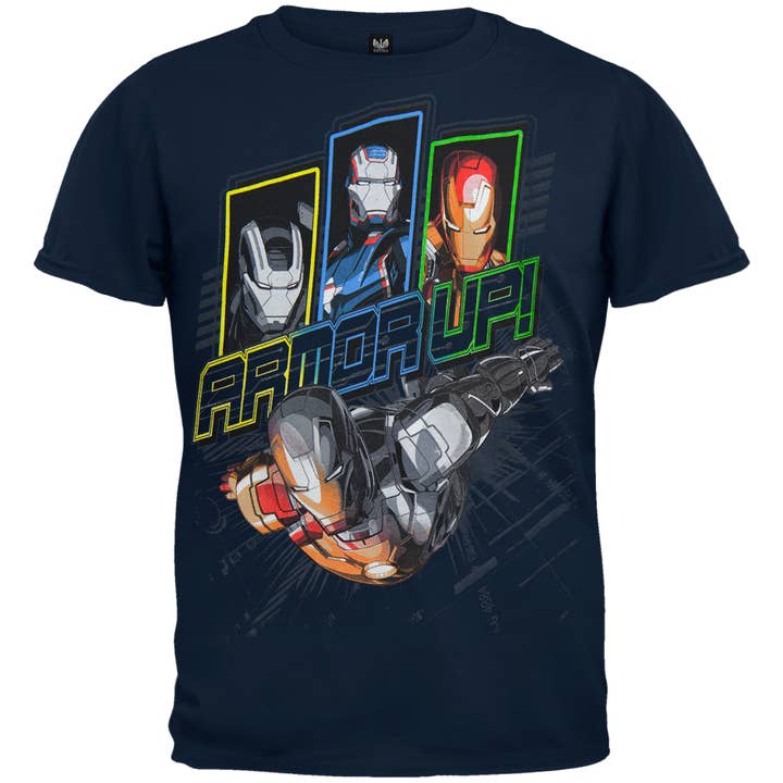 Iron Man - Chin Down Little Kid's T Shirt for wholesale by Official Store