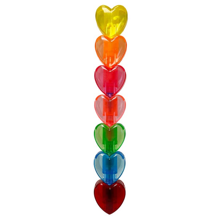 Streamline - Wholesale Markeerstift - Rainbow Hearts stapelbare markering/markeerstift