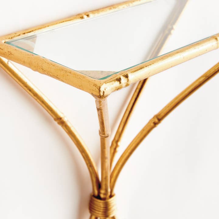 Napa Home & Garden - Wholesale Wall Mounted Shelf - Daphne Wall Bracket, Gold