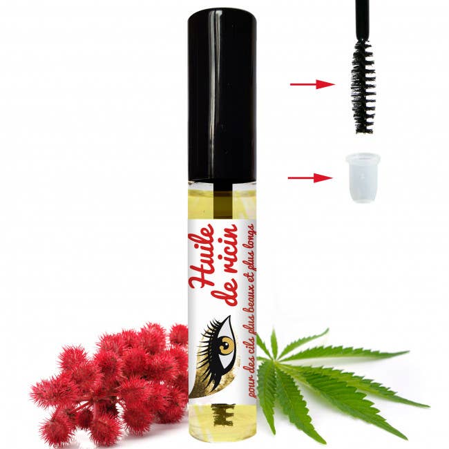 Castor oil in organic mascara 8ml for wholesale by Naturafro