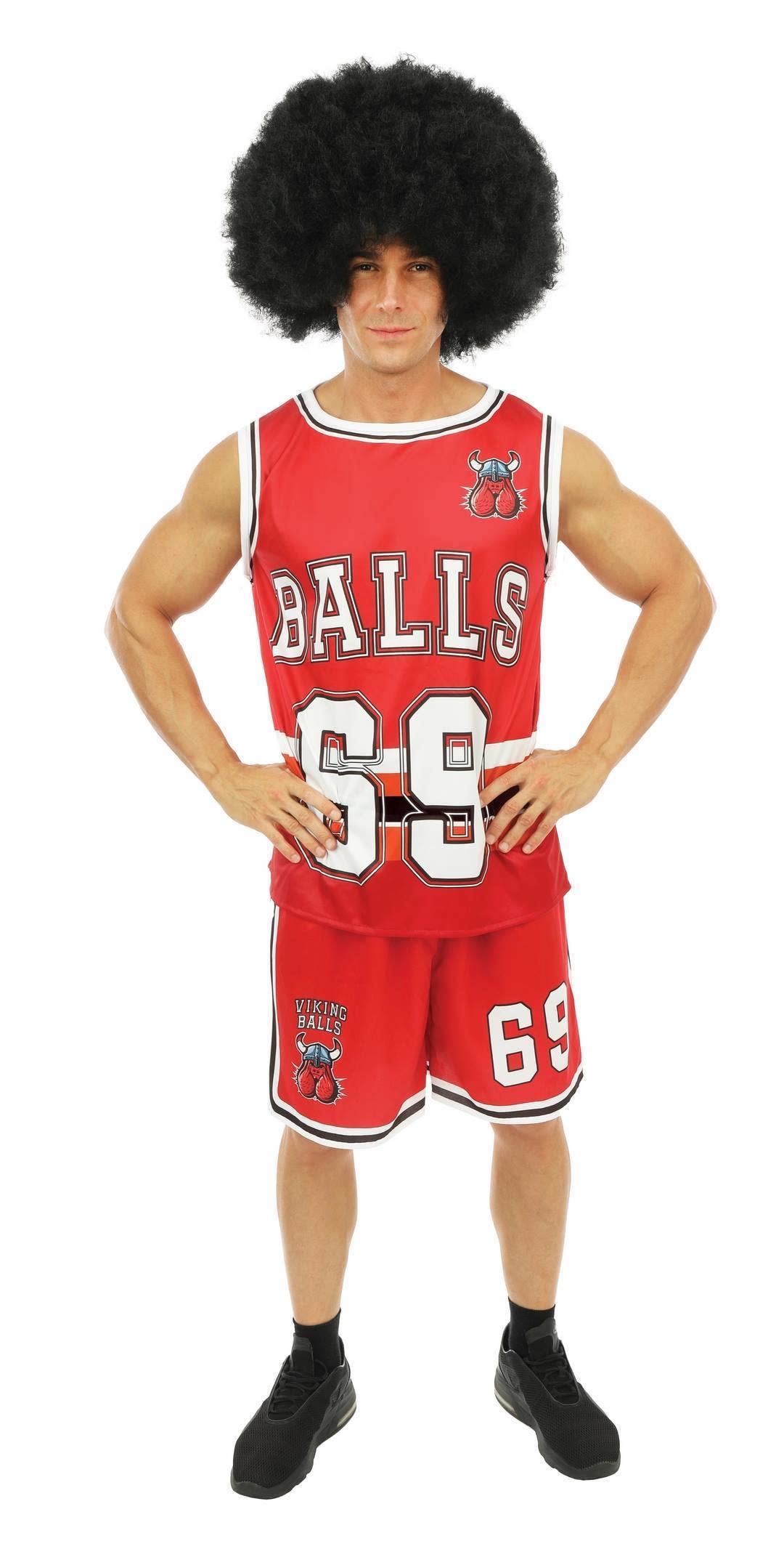 P'tit Clown - Wholesale Costume - Men's - Basketball Player Costume - Adult - S/M2