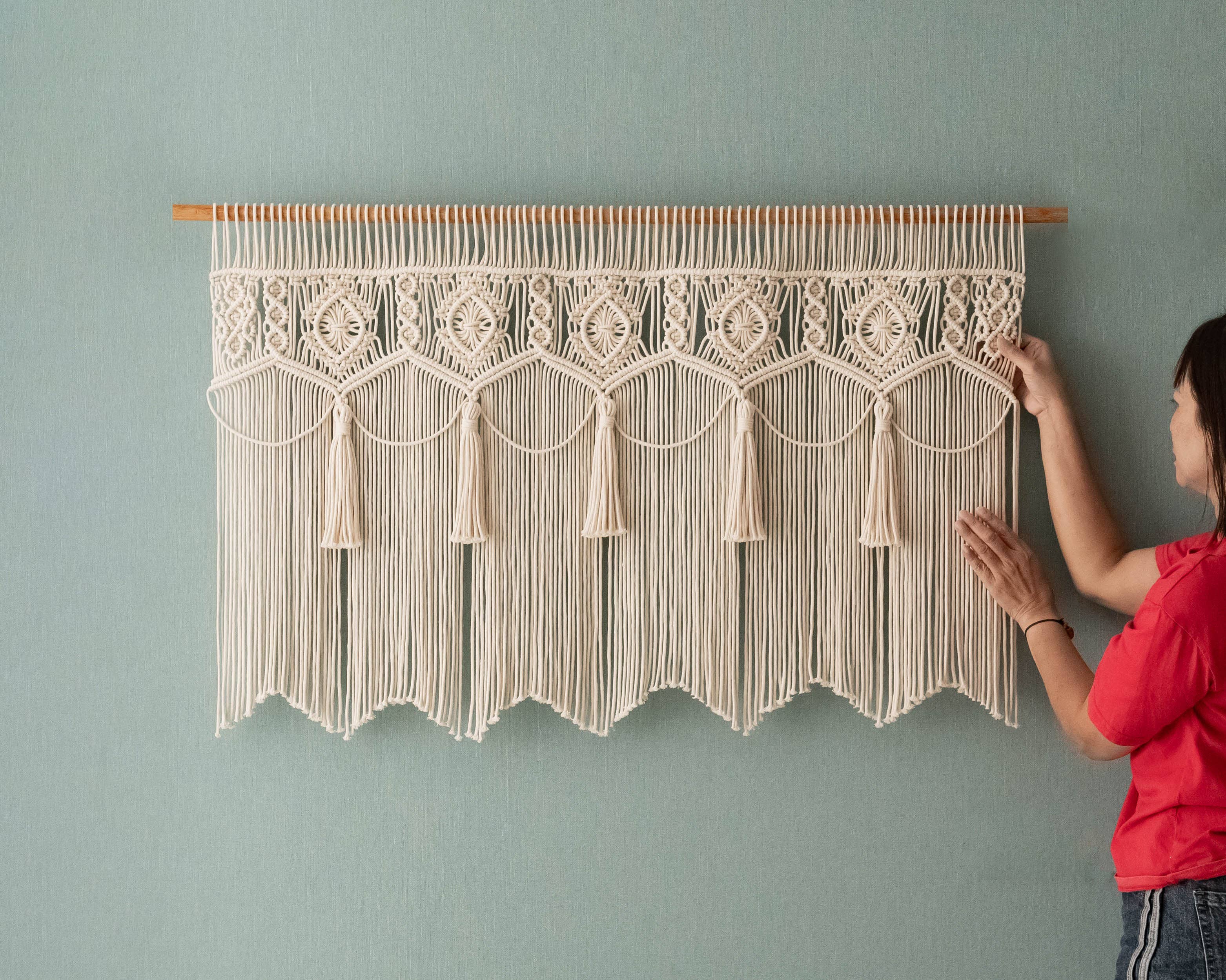 HeartCrafted - Wholesale Curtain - Macrame Curtain C136