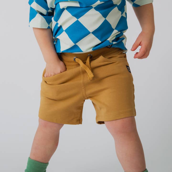 Essentials Shorts - Curry for wholesale by RAGS