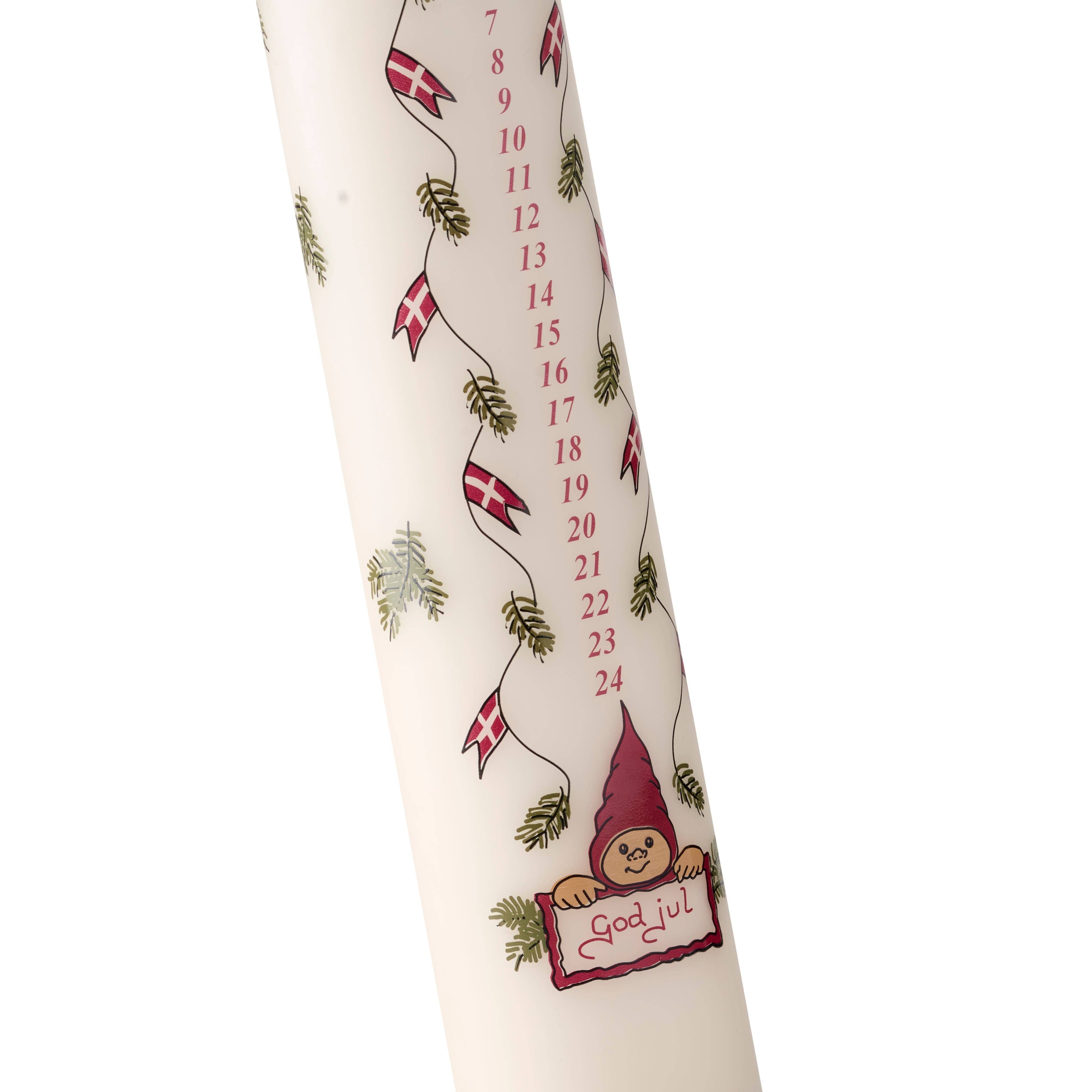 Klarborg USA LLC - Wholesale Pillar Candle - Paw Klarborg Advent Candle - Colour Ivory1