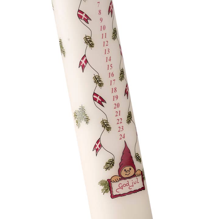 Klarborg USA LLC - Wholesale Pillar Candle - Paw Klarborg Advent Candle - Colour Ivory1