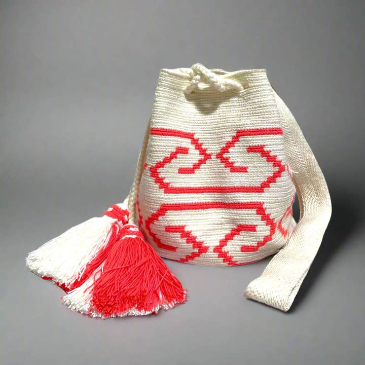 Sac bandoulière crochet Élégance Sereine pour la vente par Colorful 4U