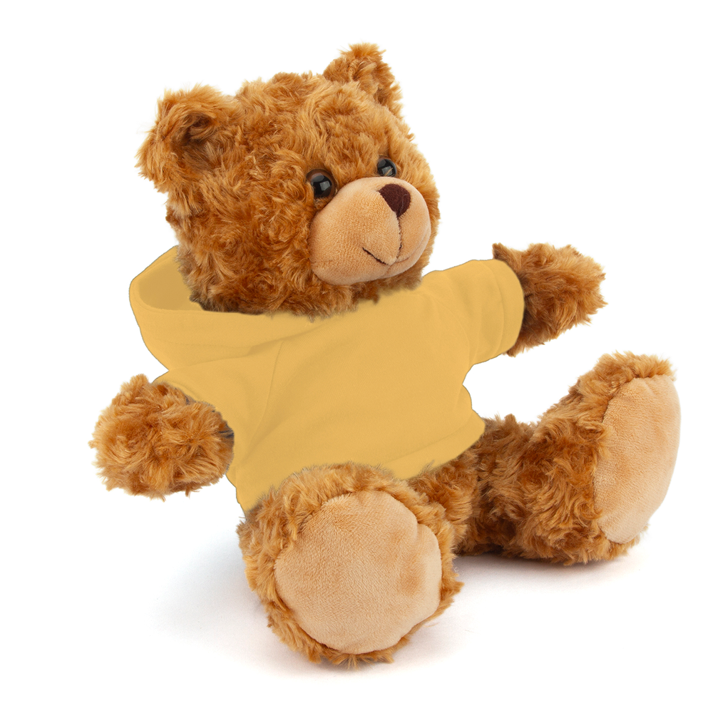 Plushland – wholesale Stuffed/plush toy – Kids & baby – 11" Personalized Teddy Bear in Hoodie | Custom Sitting Bear29