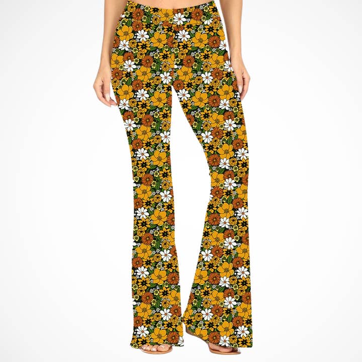 Seasons in the Sun Deluxe Bell Bottoms for wholesale by Natopia