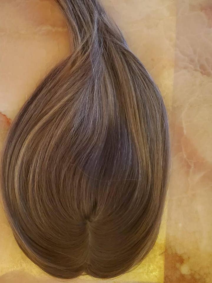 7x7 Människohår hudbaserad topper 12 tum för wholesale av Quality Wholesale Beauty - Wigs+Toppers+Lashes+Makeup