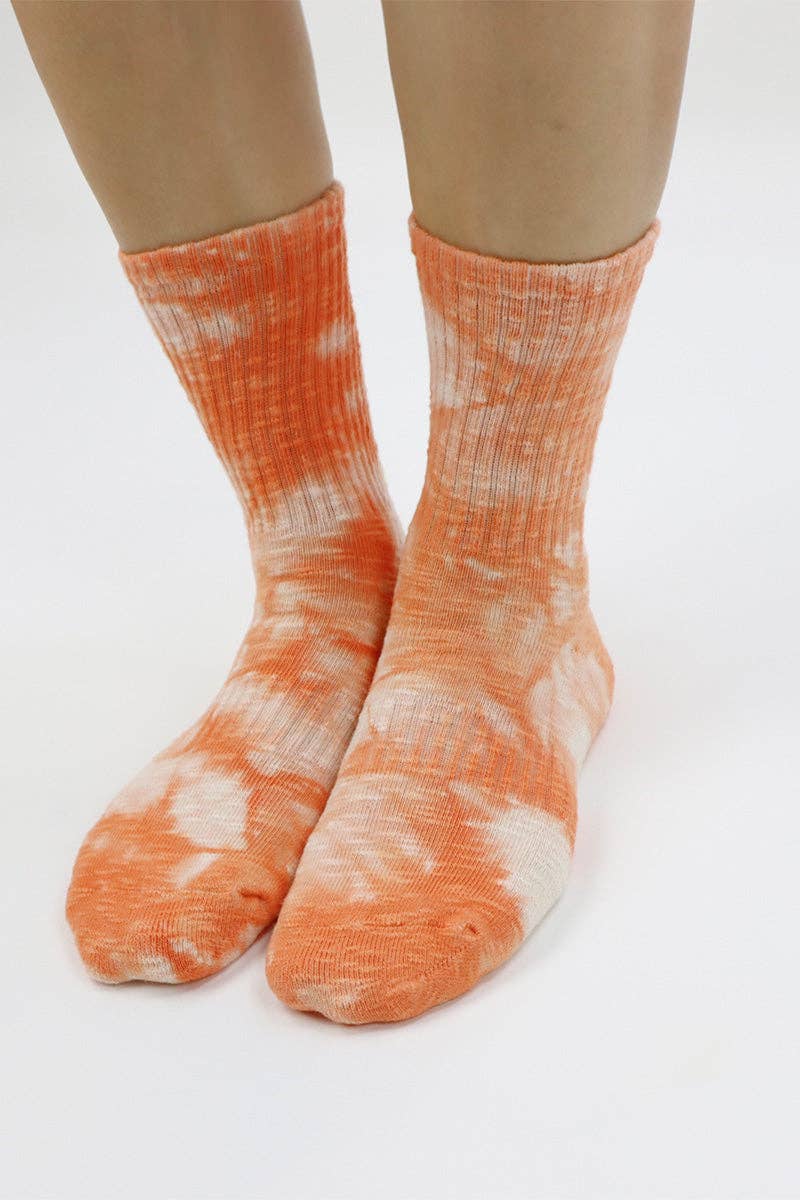 7DAYSSOCKS - Wholesale Socks - Women's - Women's Crew Tie-dye Compression Socks13