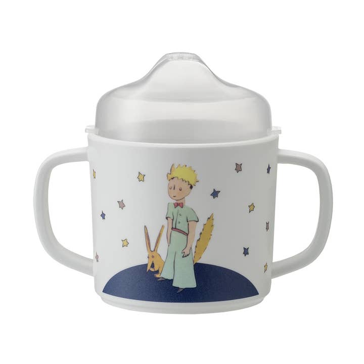 Blue PP904R Double-handled cup with anti-slip base Little Prince for wholesale on Faire0
