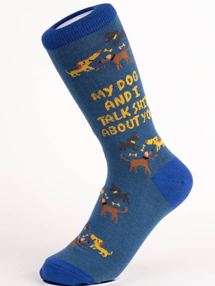 My Dog & I Talk Shit About You Women's Socks for wholesale by moJJa