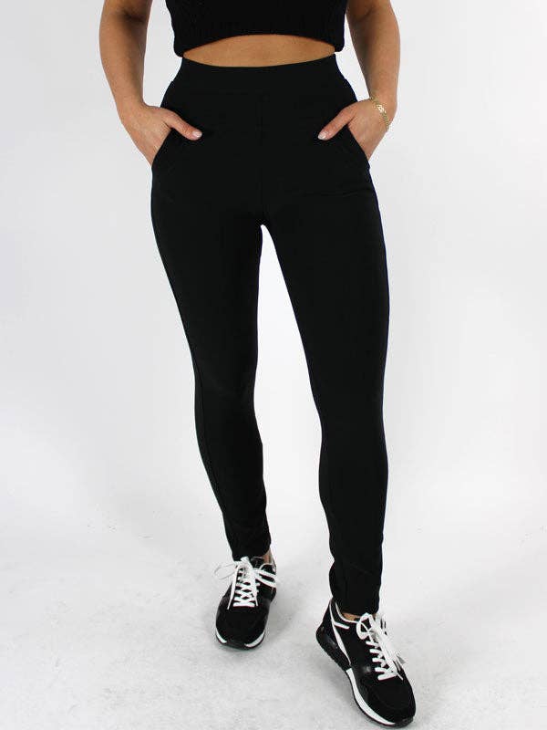 Tregging Romy Nero per la vendita all'ingrosso da parte di Comfy Musthaves