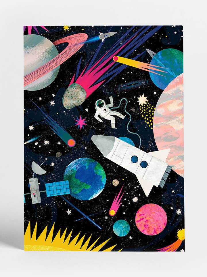 Space | Cartolina per la vendita all'ingrosso da parte di Sunny Beast