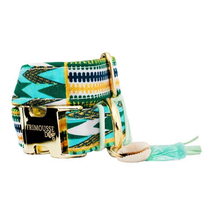 Glittrigt justerbart hundhalsband "Ancara" för wholesale av Frimousse Dog
