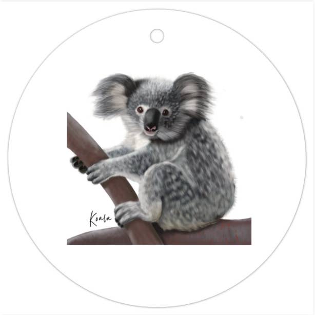 AGCTA1010: Koala Gift Tag for wholesale by Australiana Gifts Co