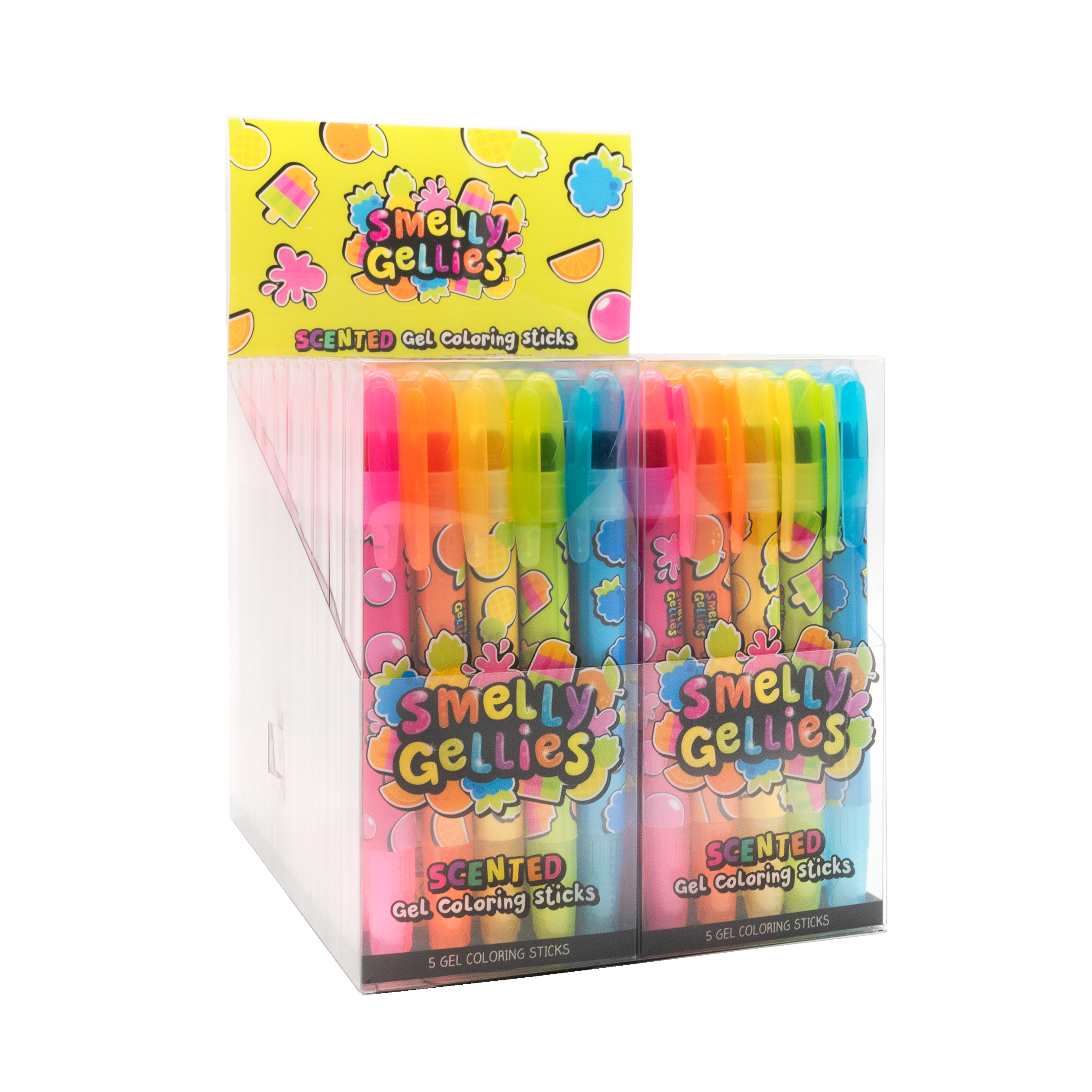 Scentco, Inc - Wholesale Crayons - Kids & Baby - Smelly Gellies - Scented Glidewrite Gel Coloring Sticks 6