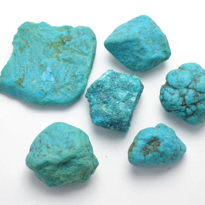 Pietre di turchese naturale - pietre per litoterapia per la vendita all'ingrosso da parte di Iroquoise
