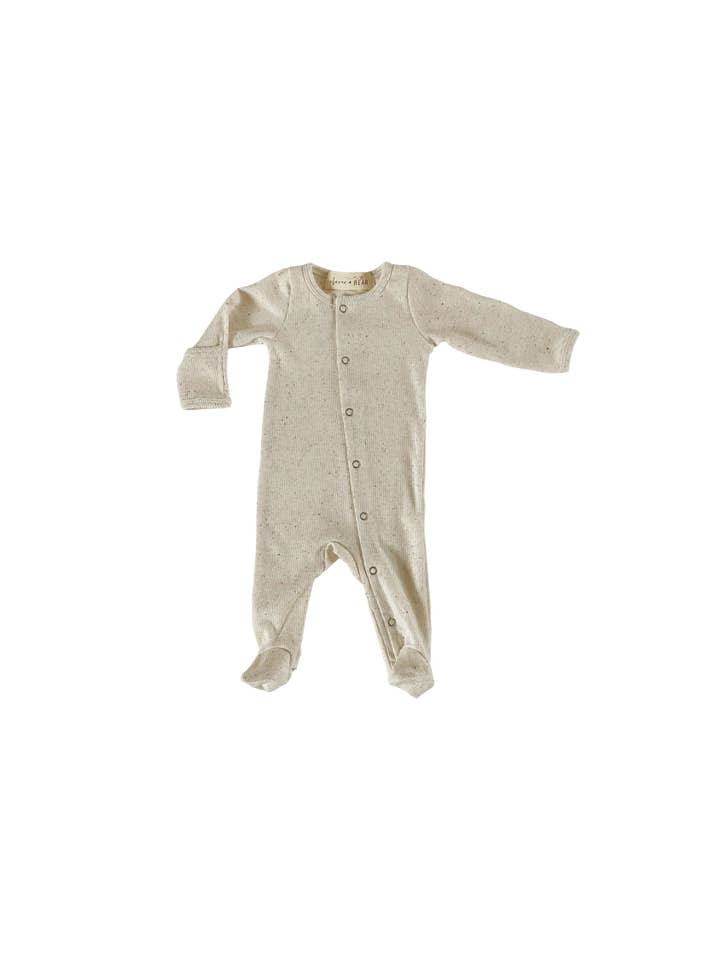 Clover and Bear - Vente Barboteuse – bébé - Cache-couche à pieds | Milk Sprinkle1