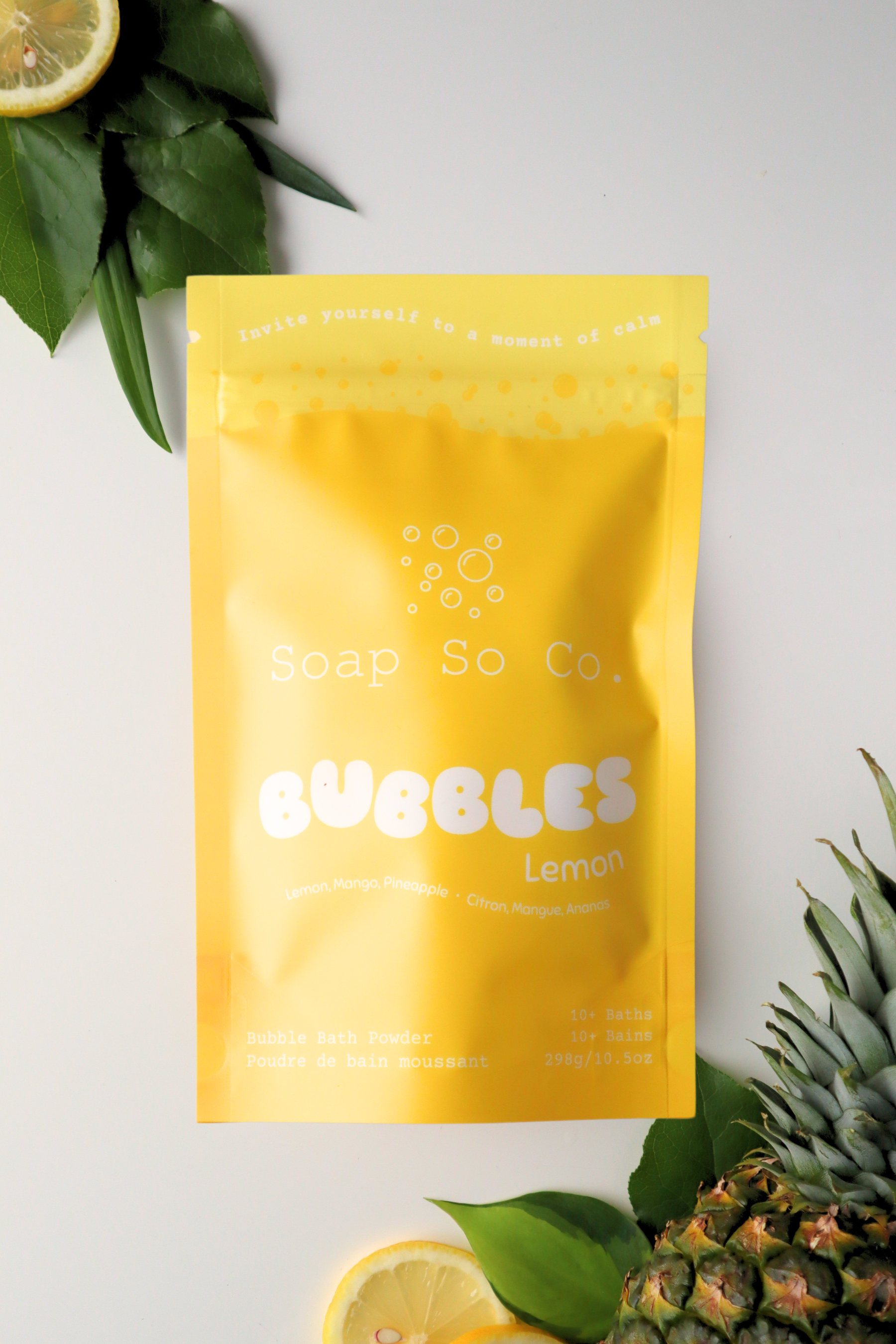 Soap So Co. - Wholesale Bath Soak/Milk - Lemon Bubbles3