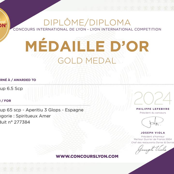 XARRUP - Wholesale Vermouth/Aperitif - APERITIF "3 SIPS"1