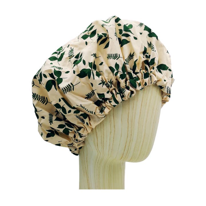 Max-Link Solutions Ltd - Wholesale Showercap - Olnatur Bamboo & Cotton Shower Cap, Natural Bath Hat