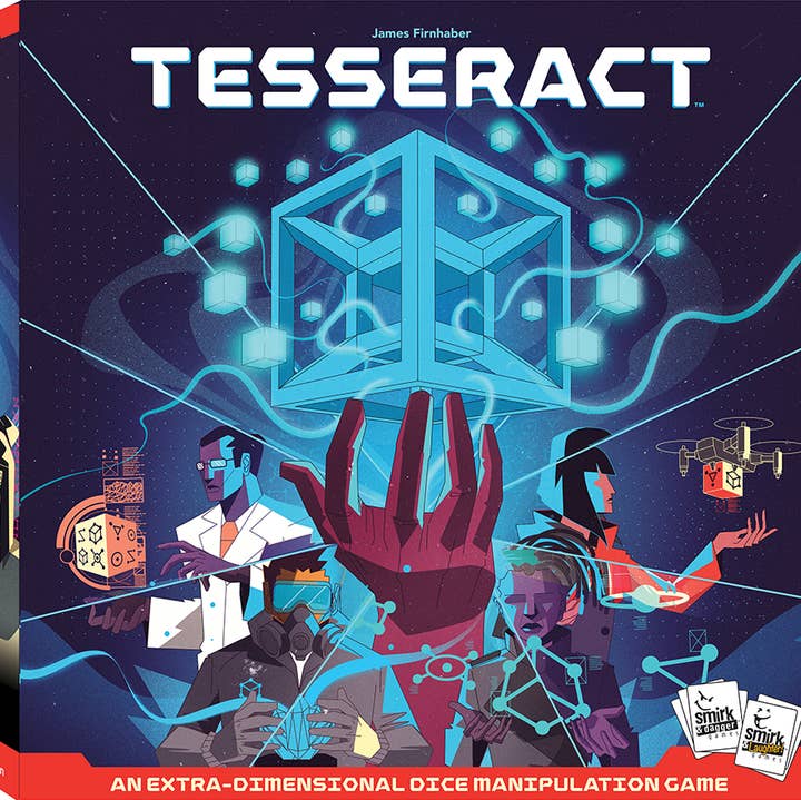TESSERACT: Cooperative Strategy Board Game with 64 Dice for wholesale by Smirk and Dagger