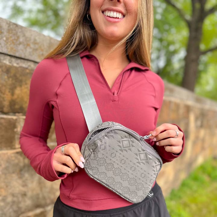C.C Beanie - Wholesale Belt Bag - Women's - Southwest Patterned C.C Women's Belt Bag