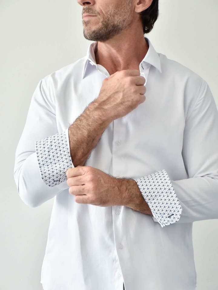 ELEVATE ATHLETIC FIT DRESS SHIRT for wholesale by AL22D ®( pronounced Altitude)