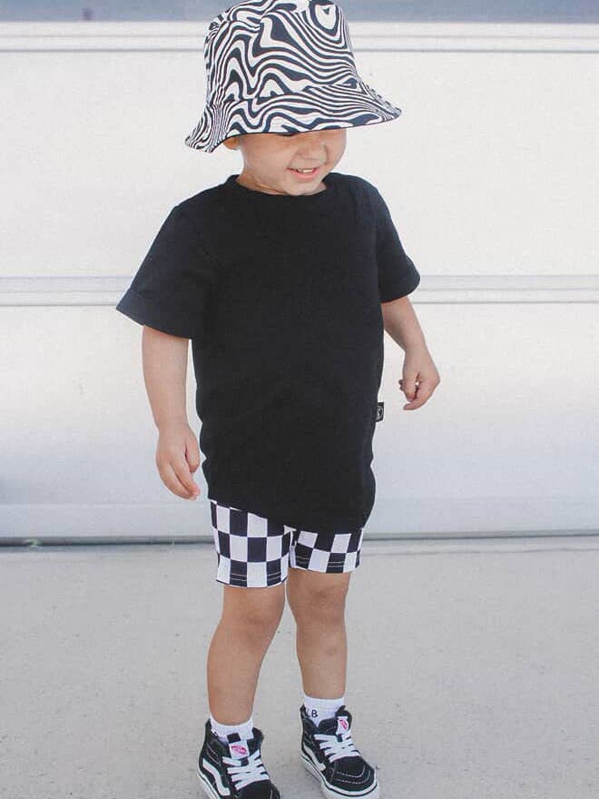 Little Rad Kid - Wholesale Shorts - Kids - Checkered bikers5