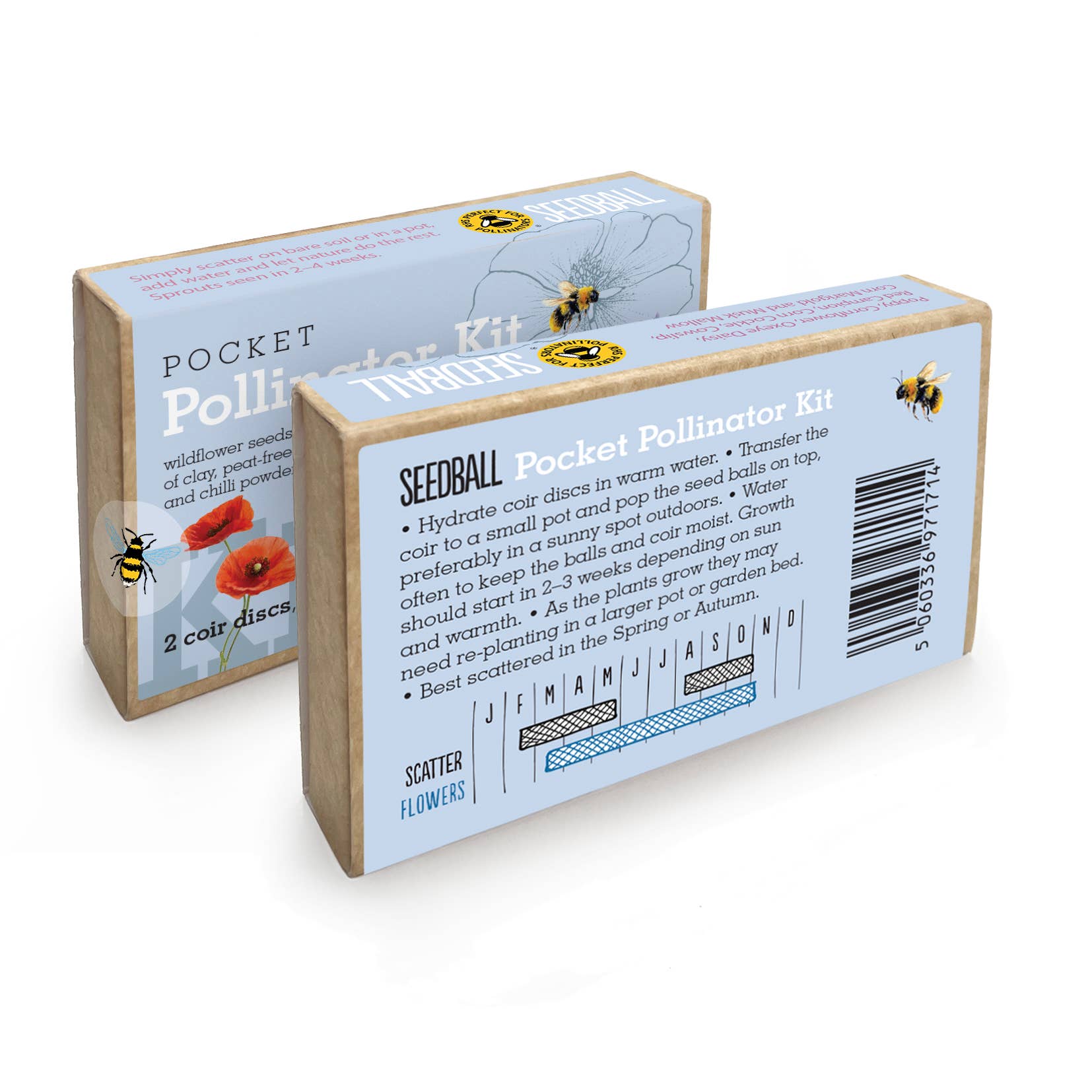 Seedball – wholesale Plant seeds – Pocket Pollinator Kit2