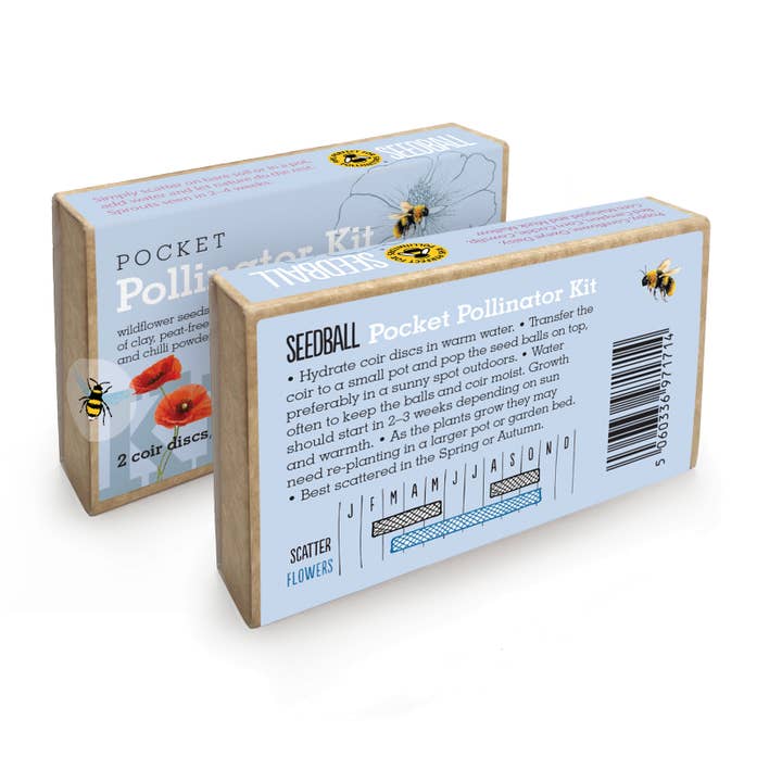 Seedball – wholesale Plant seeds – Pocket Pollinator Kit2