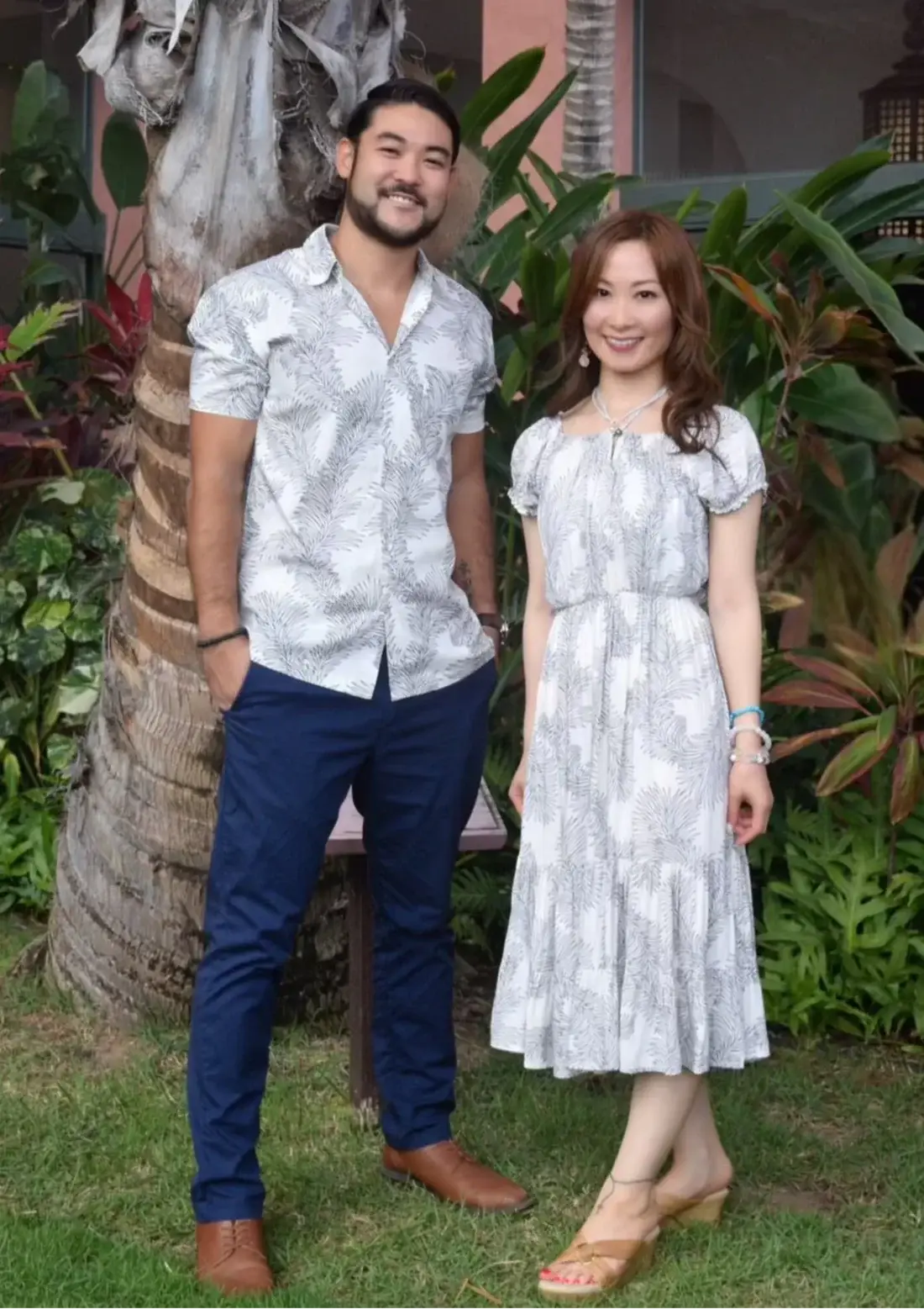 Angels by the Sea Hawaii - Wholesale Dress - Women's - Nalani Tropical Leaves Dress3