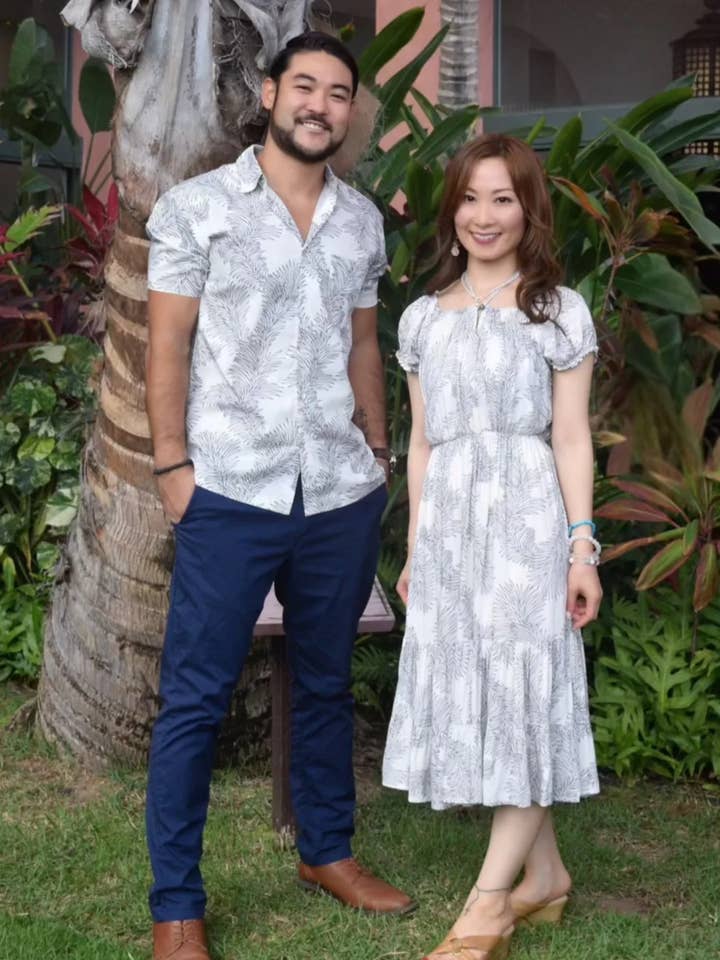 Angels by the Sea Hawaii - Wholesale Dress - Women's - Nalani Tropical Leaves Dress3