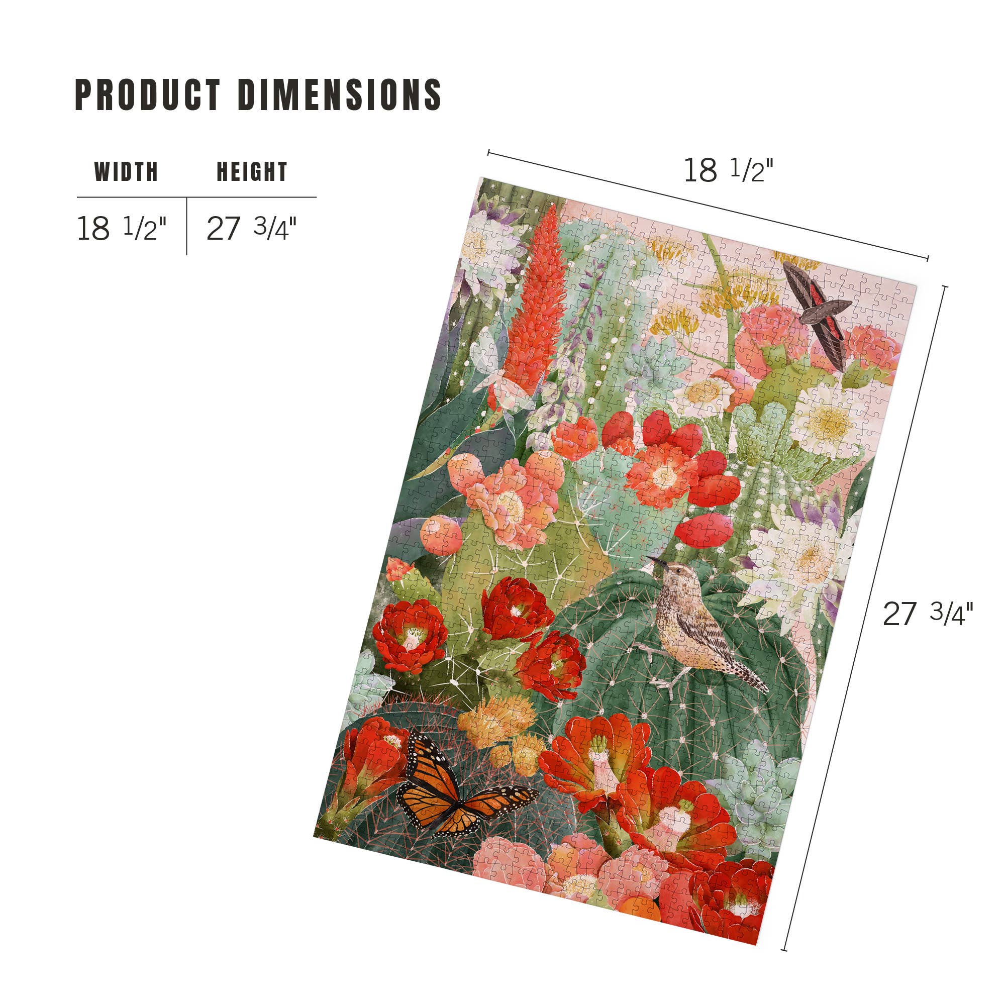 Lantern Press - Wholesale Puzzle - Adult - PUZZLE PACK Plants & Animals 1, Set of 12 Puzzles5