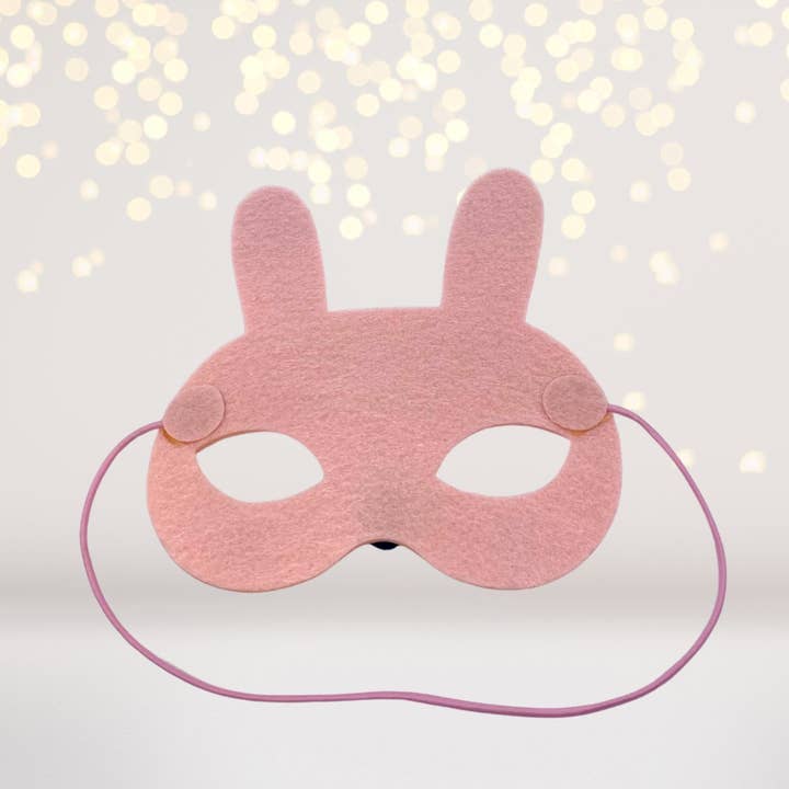 Chicky Chicky Bling Bling - Vente Déguisement – enfant - Masque de costume en feutre de lapin pour enfants, Masque de costume de lapin pour enfants, Costume de forêt