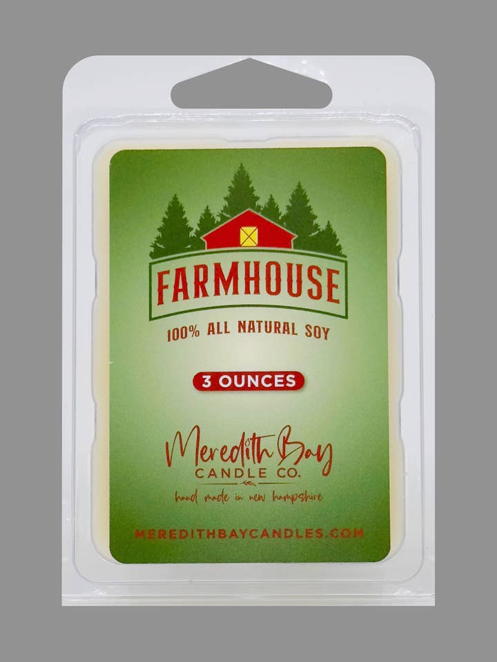 Farmhouse Wax Melt for wholesale by Meredith Bay Candle Co