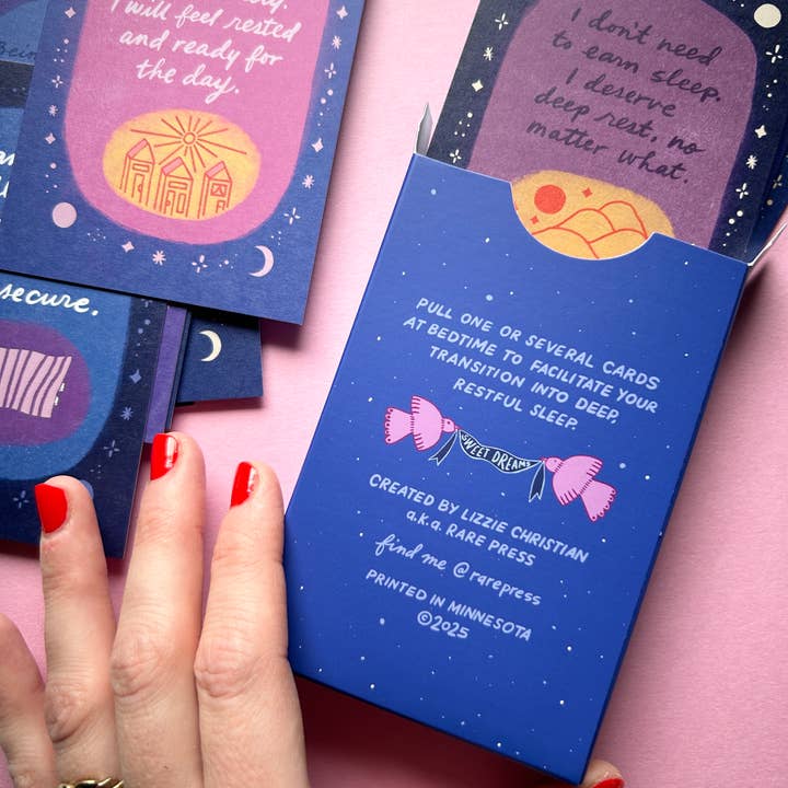 Rare Press - Wholesale Tarot Cards - Deep Rest Affirmation Deck 4