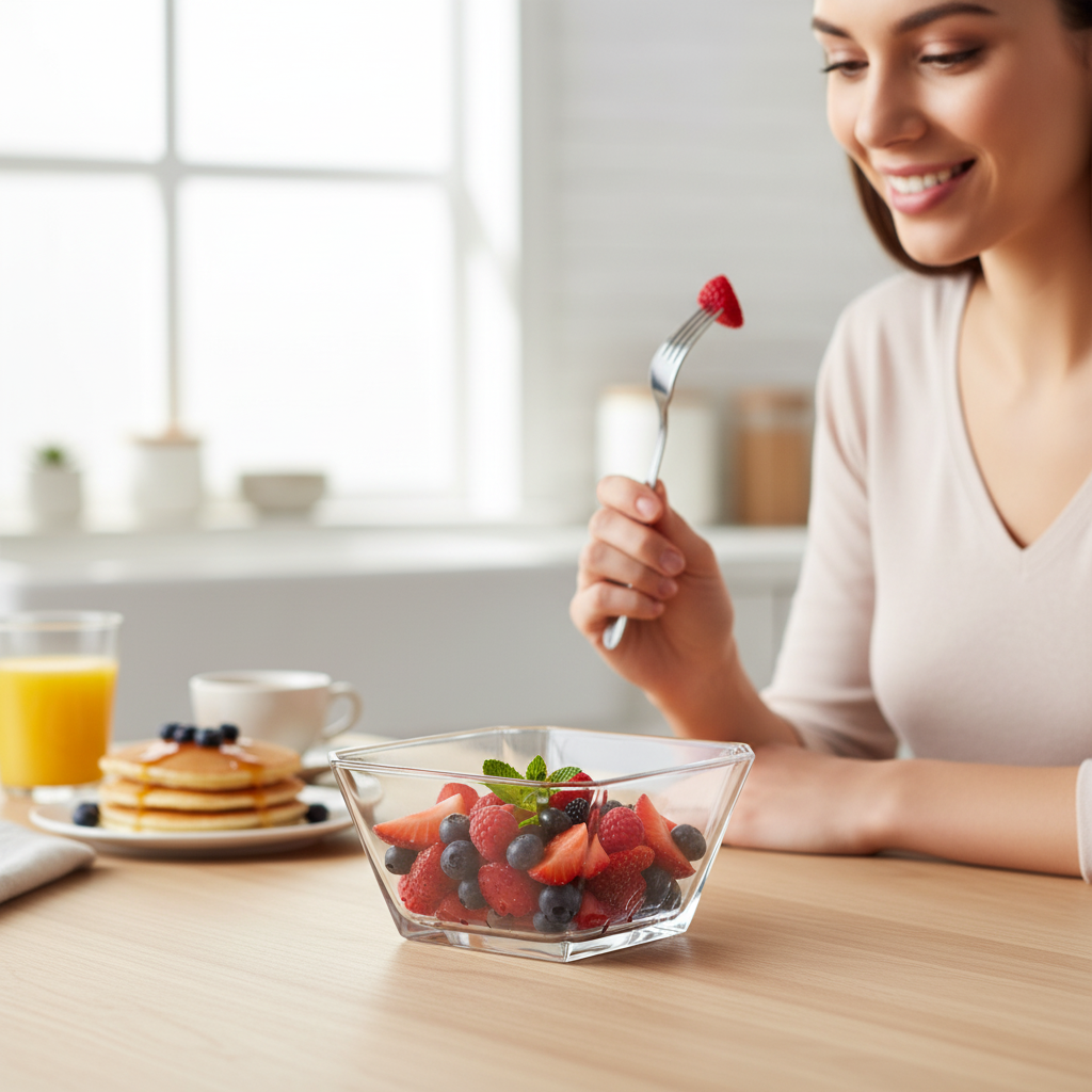 Kadra Kitchenware - Wholesale Bowl - Lav - Karen Square Bowl1