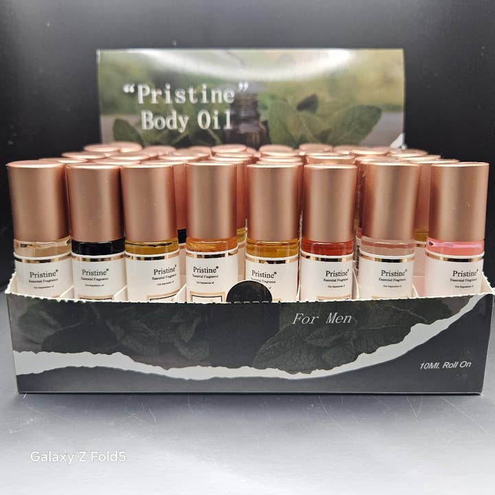 pristine fragrance - Wholesale Roll-on fragrance - 48 pcs 10ml scented roll on body oil concentrate 2