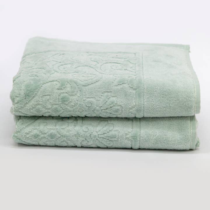 Retro mint green bath mat for wholesale by my cocooning