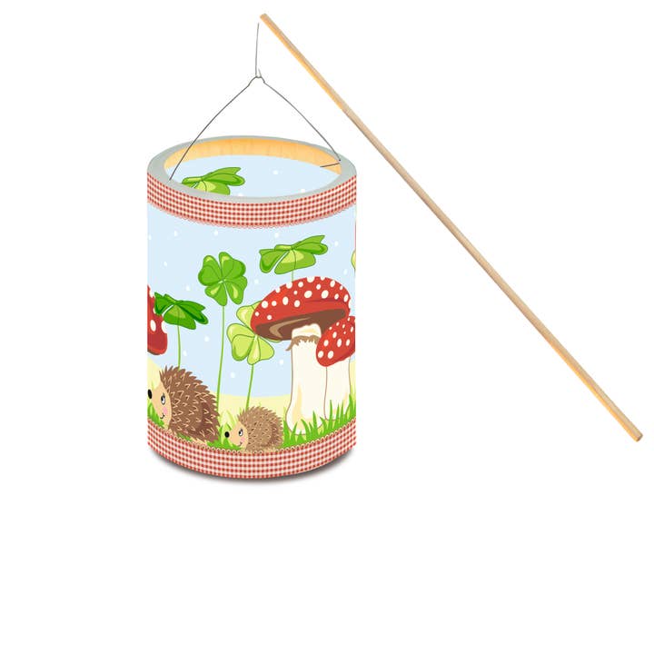URSUS® / Buntpapierfabrik Ludwig Bähr GmbH & Co. KG - Wholesale DIY Craft Kit - Lantern craft kit 18 “Lucky mushrooms”2