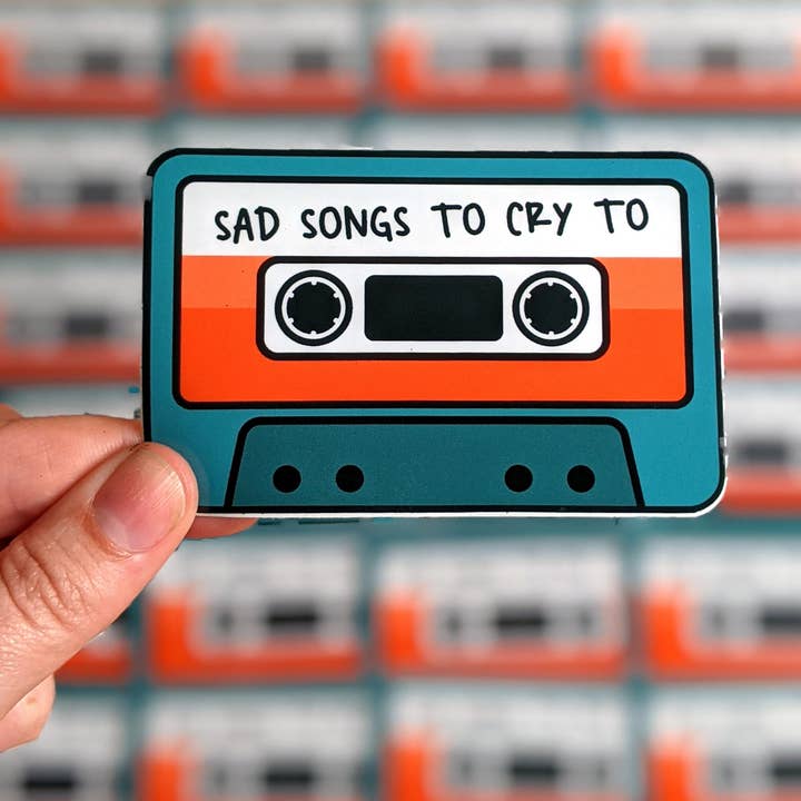 All That Raaz – Großhandel Aufkleber – Traurige Lieder zum Weinen zum Mixtape-Aufkleber