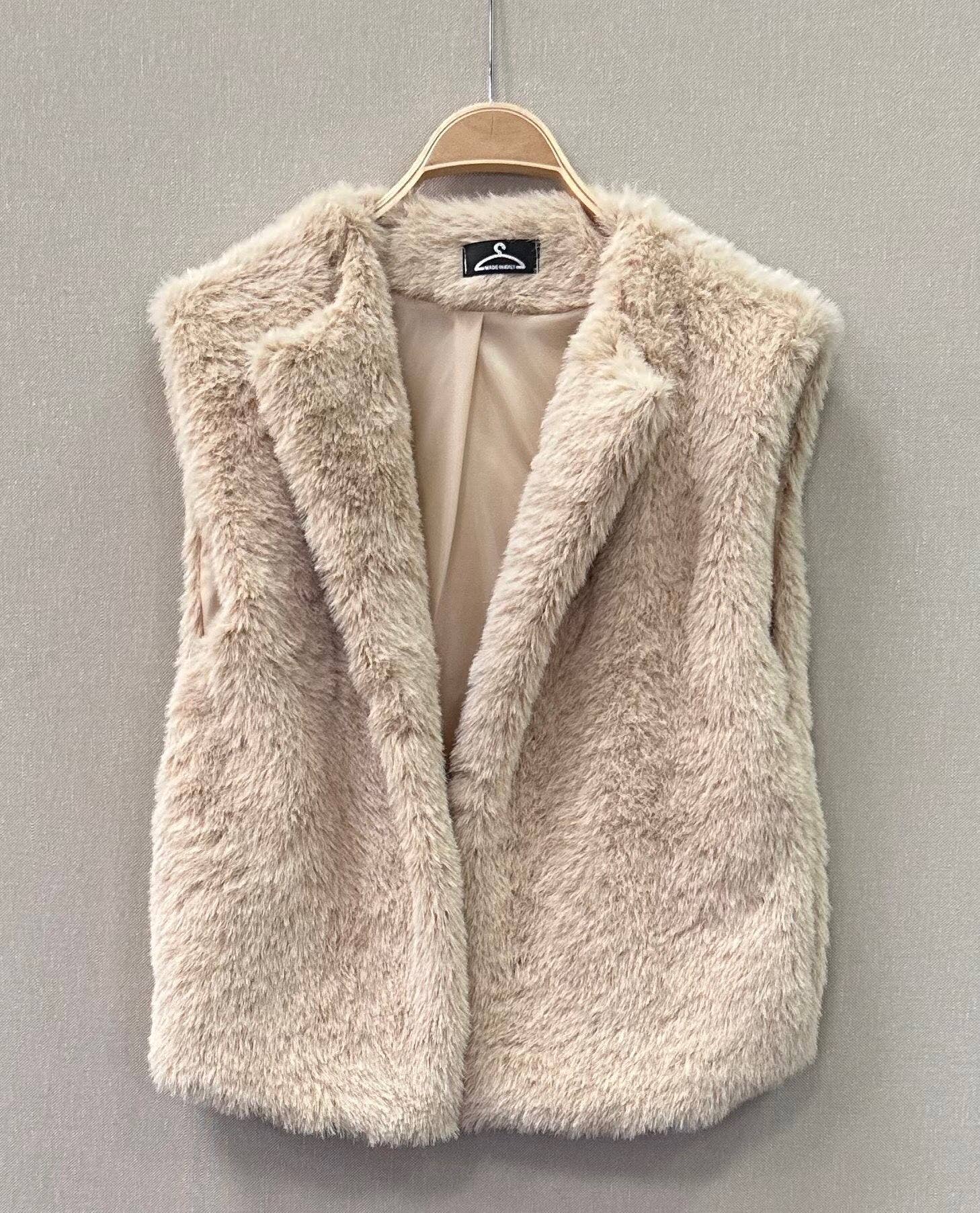 SWEET MAGIC MODA Y COMPLEMENTOS - Vente Veste sans manches – femme - GILET EN FAUSSE FOURRURE3