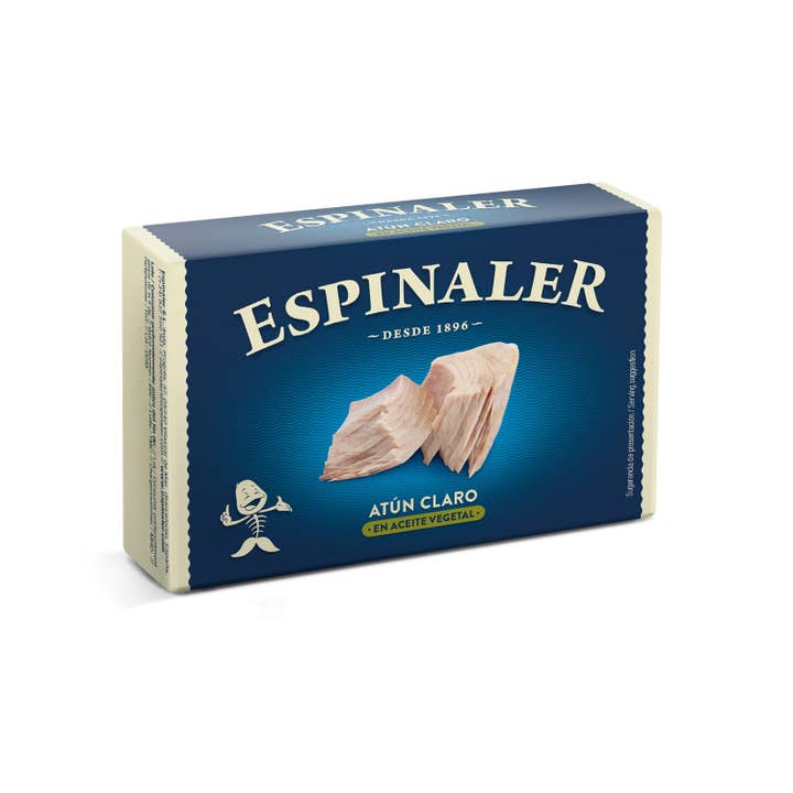Tonno leggero in olio vegetale ESPINALER OL-120 per la vendita all'ingrosso da parte di ESPINALER 1896 S.L