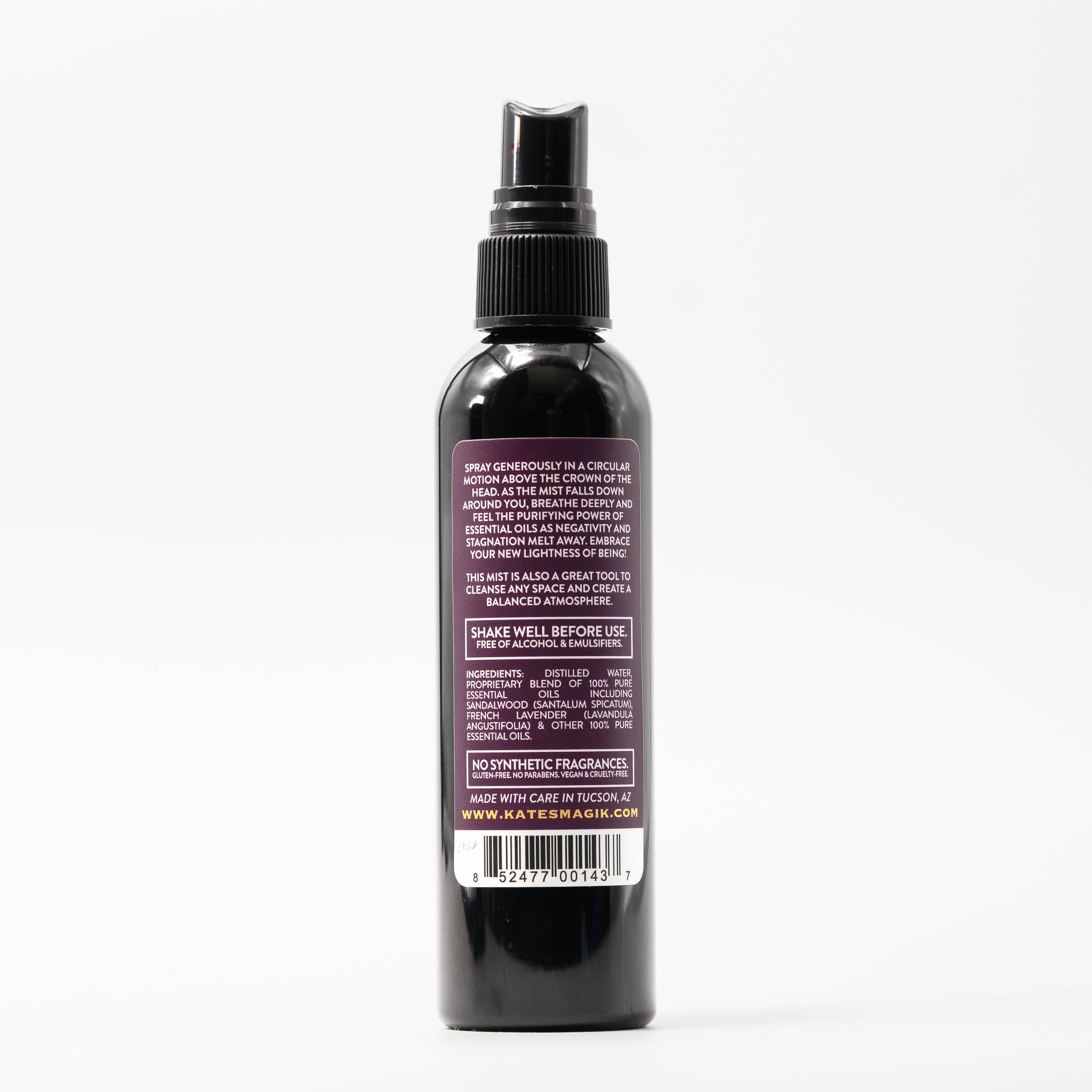 Kate's Magik - Wholesale Aromatherapy Mist - Purification & Protection Aura Mist - Room Spray - Purify
1