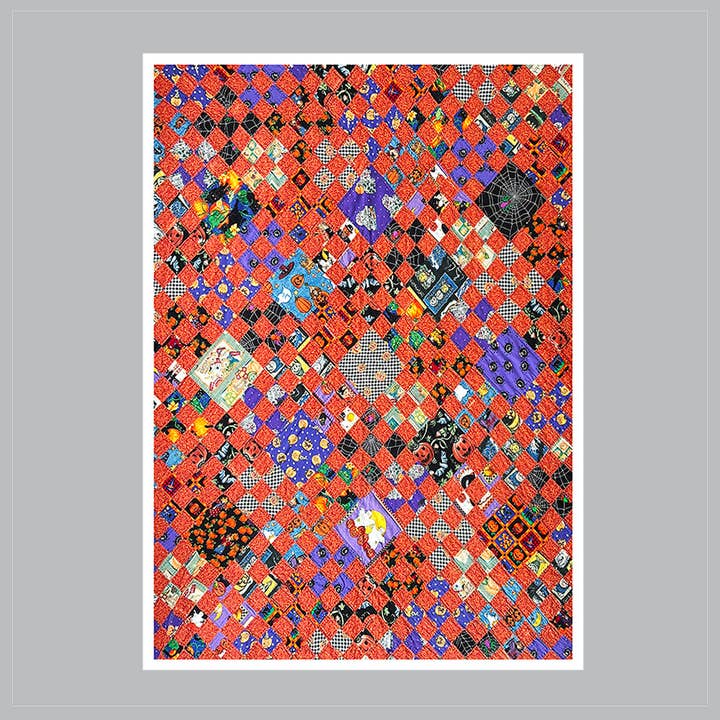 5" x 7" Print - A Quilted Web for wholesale by The Jumble, LLC