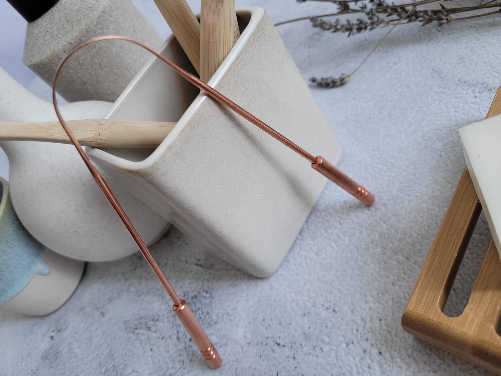 New Living - Wholesale Tongue Scraper - Copper Tongue Scraper3